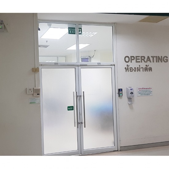 ติดตั้ง ประตูบานสวิง - ช่างนัน อลูมิเนียม - ประตูบานสวิง 