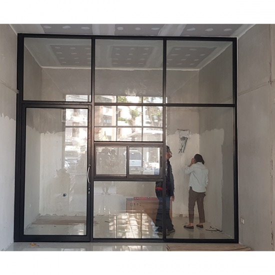 ติดตั้ง ประตูบานสวิง - ช่างนัน อลูมิเนียม - ประตูบานสวิง 